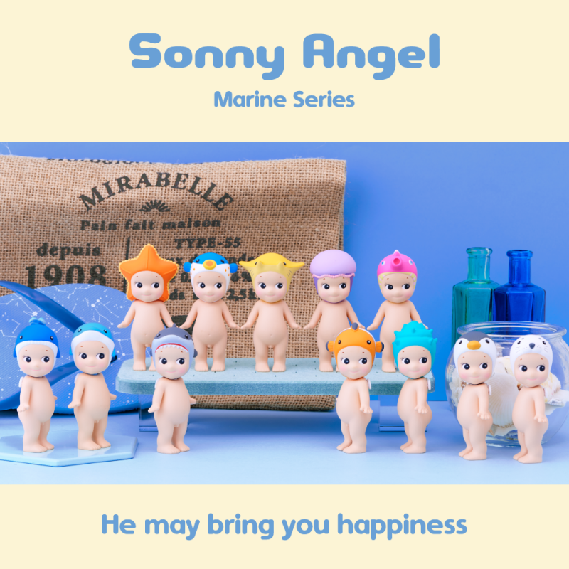 Figurine Sonny Angel thème marin modèle aléatoire • Petites Pirates