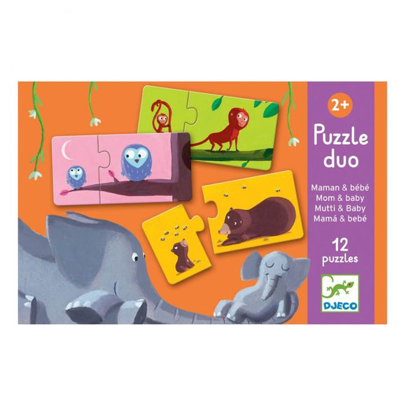 Puzzle Duo - mamans et bebes