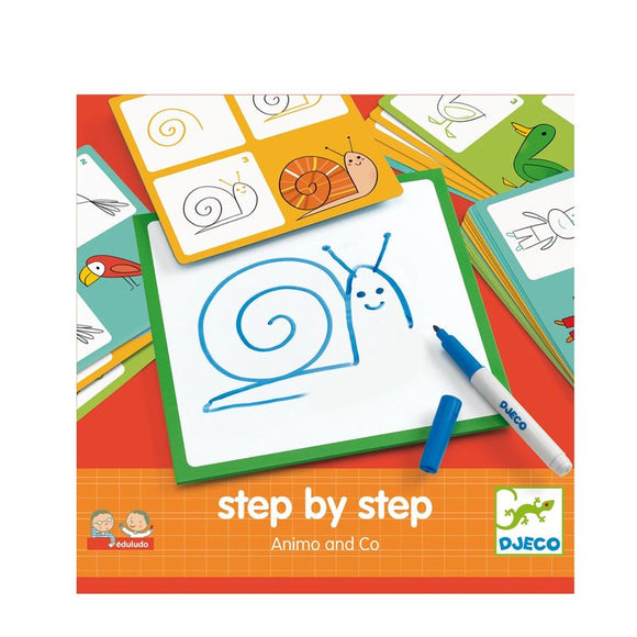 Step By Step -Animaux - Do it Yourself Djeco