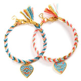 Bijoux duo bracelets Amitiés et Cœurs - Djeco