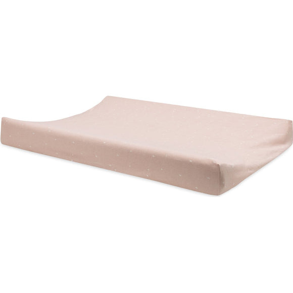 Housse de matelas a langer - rose*