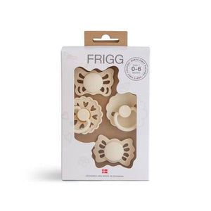 Coffret 4 Tetines Frigg - Crème 0-6 mois