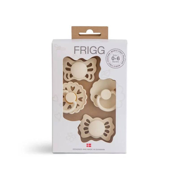 Coffret 4 Tetines Frigg - Crème 0-6 mois