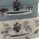 Lot de 2 Valisettes à Jouets - Roarsome- Jollein