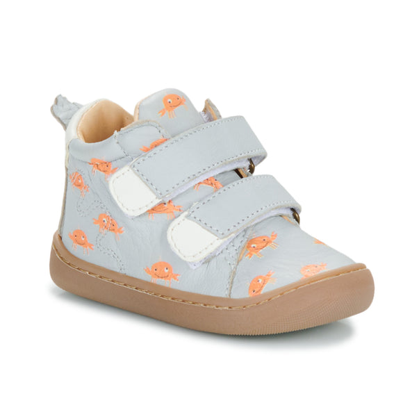 Easy Peasy-My DEBOO VELCRO gris imprimé crabe