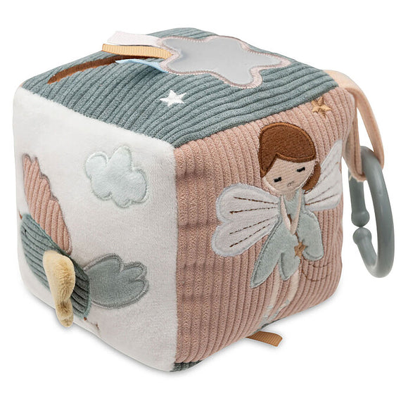 Cube d'activités en tissu - Lovely birds