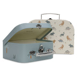 Lot de 2 Valisettes à Jouets - Roarsome- Jollein