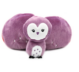 Peluche 2 en 1 - Violet la chouette / Fraise