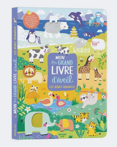 Mon très grand livre d'éveil - les bébés animaux