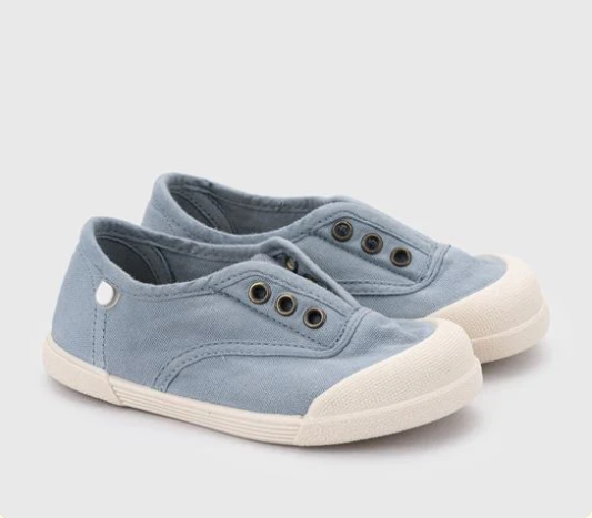 Chaussures en toile - Barefoot Lona - océano