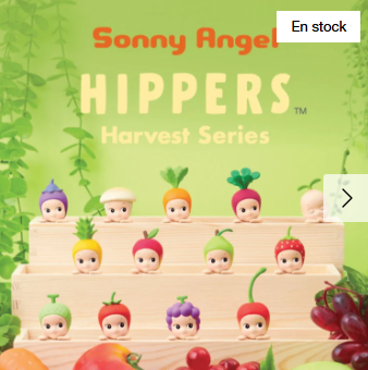 Sonny Angel - Hippers - Figurine surprise - Fruits et Légumes