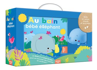 Au bain bébé éléphant