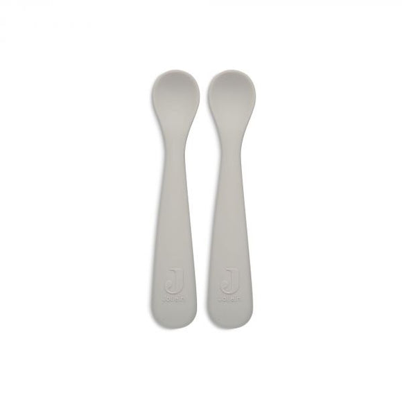 Lot de 2 cuillères souples silicone Nougat