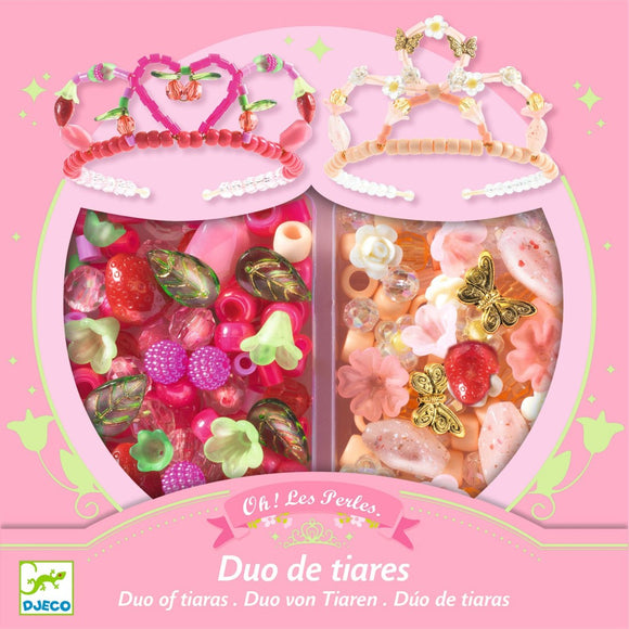 Perles - Duo de tiares