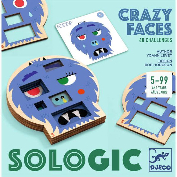 Jeu de logique - Crazy faces