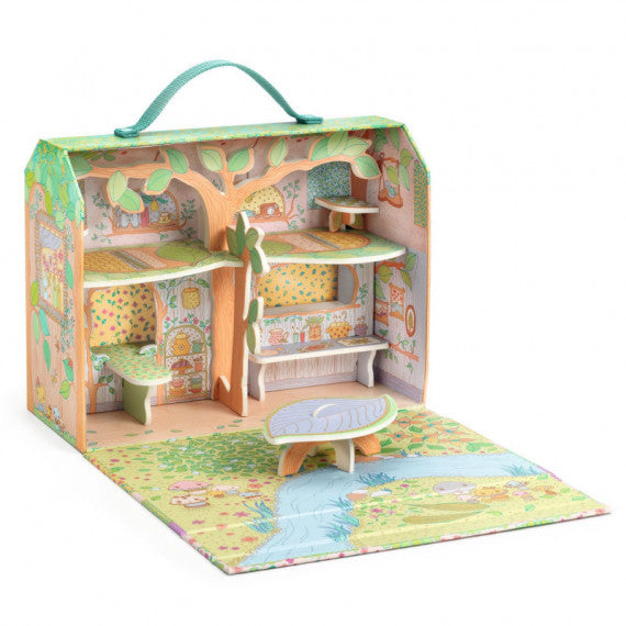 Tinlyly - Maison des bois - sylvia et fox