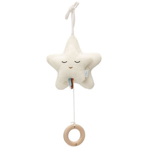 Peluche Musicale - Star - ivoire