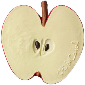 Machouillable - Pépita la pomme en latex d'hévéa