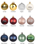 Boule de Noël Personnalisée 6cm