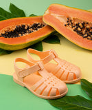 Sandales Abricot