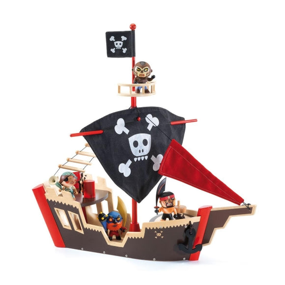 Ze Pirat Boat- Arty Toys - Djeco