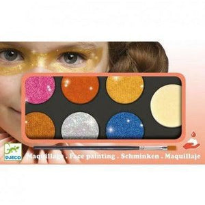 Palette 6 couleurs Effet métal - Maquillage enfant