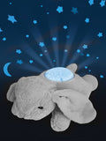 Veilleuse projecteur d’étoiles- Mini Dreams Buddies - beige clair uni avec decor